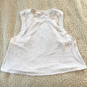 Lululemon cropped tank top